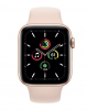 Apple Watch Series SE 40mm, золотистый алюминий, спортивный ремешок цвет "розовый песок"