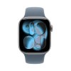 Смарт - часы Apple Watch Series 11 46mm, Space Gray aluminum with Denim Sport Band
