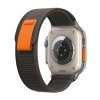 Смарт - часы Apple Watch Ultra 49mm, титановый корпус, ремешок Trail черного/серого цвета MQF43