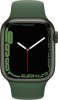 Apple Watch Series 7 45mm, корпус из алюминия зеленого цвета, спортивный ремешок