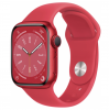Смарт - часы Apple Watch Series 8 45mm, (PRODUCT)RED aluminum with Sport Band