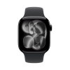 Смарт - часы Apple Watch Series 11 42mm, Jet Black aluminum with Black Sport Band