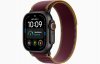 Смарт-часы Apple Watch Ultra 4 49mm, черный титан, ремешок Burgundy Trail Loop Band