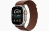 Смарт-часы Apple Watch Ultra 4 49mm, бежевый титан, ремешок Burgundy Alpine Loop Band