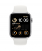 Смарт - часы Apple Watch Series SE (2022) 44mm, Silver aluminum with Sport Band