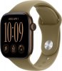 Смарт - часы Apple Watch Series 12 42mm, Dark Bronze aluminum with Olive Sport Band