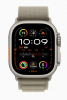Смарт - часы Apple Watch Ultra 2 49mm, титановый корпус, ремешок Alpine цвета Olive