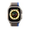 Смарт - часы Apple Watch Ultra 49mm, титановый корпус, ремешок Trail синего/серого цвета MNHE3
