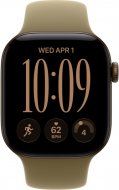 Смарт - часы Apple Watch Series 12 42mm, Dark Bronze aluminum with Olive Sport Band