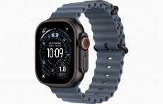 Смарт-часы Apple Watch Ultra 3 49mm, черный титан, ремешок Anchor Blue Ocean Band