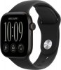 Смарт - часы Apple Watch Series 12 42mm, Black aluminum with Black Sport Band