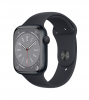Смарт - часы Apple Watch Series 8 45mm, Midnight aluminum with Sport Band