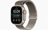 Смарт-часы Apple Watch Ultra 4 49mm, бежевый титан, ремешок Natural Titanium Milanese Loop Band