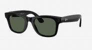 Умные очки Ray Ban Meta Wayfarer RW4012 Shiny Black / Graphite Green Transitions Lenses L