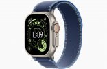 Смарт-часы Apple Watch Ultra 3 49mm, бежевый титан, ремешок Blue/Bright Blue Trail Loop