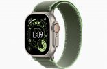 Смарт-часы Apple Watch Ultra 3 49mm, бежевый титан, ремешок Green/Neon Trail Loop