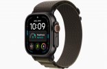 Смарт-часы Apple Watch Ultra 4 49mm, черный титан, ремешок Dark Olive Alpine Loop Band