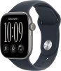 Смарт - часы Apple Watch Series 12 46mm, Space Gray aluminum with Navy Blue Sport Band