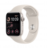 Смарт - часы Apple Watch Series SE (2022) 44mm, Starlight aluminum with Sport Band
