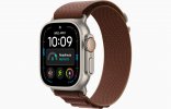 Смарт-часы Apple Watch Ultra 4 49mm, бежевый титан, ремешок Burgundy Alpine Loop Band