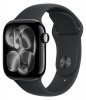 Смарт - часы Apple Watch Series 11 46mm, Jet Black aluminum with Black Sport Band
