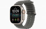 Смарт-часы Apple Watch Ultra 4 49mm, бежевый титан, ремешок Translucent Black Ocean Loop Band
