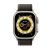 Смарт - часы Apple Watch Ultra 49mm, титановый корпус, ремешок Trail черного/серого цвета MQF43
