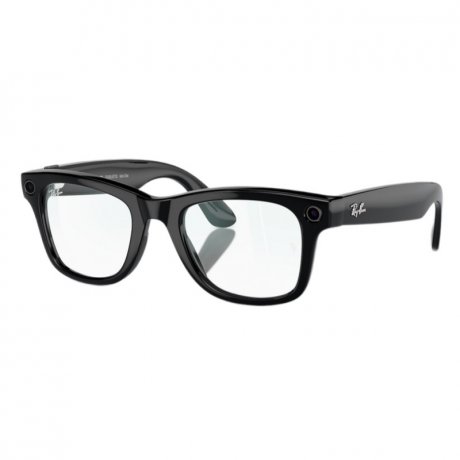 Умные очки Ray Ban Meta Wayfarer RW4006 Shiny Black / Clear Lenses M