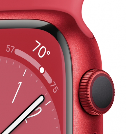 Смарт - часы Apple Watch Series 8 45mm, (PRODUCT)RED aluminum with Sport Band