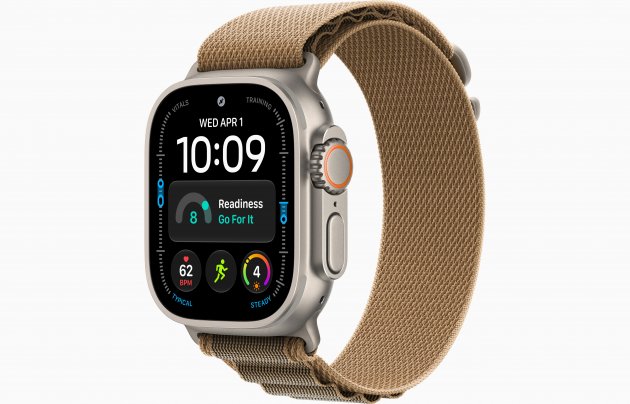 Смарт-часы Apple Watch Ultra 4 49mm, бежевый титан, ремешок Desert Alpine Loop Band