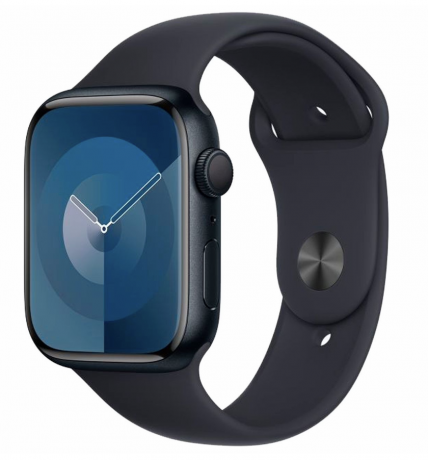 Смарт - часы Apple Watch Series 9 45mm, Midnight aluminum with Sport Band