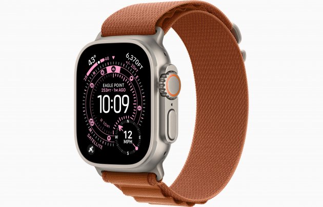 Смарт-часы Apple Watch Ultra 3 49mm, бежевый титан, ремешок Terra Cotta Alpine Loop