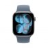 Смарт - часы Apple Watch Series 11 42mm, Space Gray aluminum with Denim Sport Band
