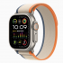Смарт - часы Apple Watch Ultra 2 49mm, титановый корпус, ремешок Trail цвета Orange/Beige