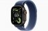 Смарт-часы Apple Watch Ultra 3 49mm, черный титан, ремешок Blue/Bright Blue Trail Loop