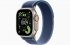 Смарт-часы Apple Watch Ultra 3 49mm, бежевый титан, ремешок Blue/Bright Blue Trail Loop