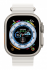 Смарт - часы Apple Watch Ultra 49mm, титановый корпус, ремешок Ocean белого цвета MNH83