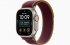 Смарт-часы Apple Watch Ultra 4 49mm, бежевый титан, ремешок Burgundy Trail Loop Band