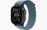 Смарт-часы Apple Watch Ultra 3 49mm, черный титан, ремешок Light Blue Alpine Loop