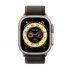 Смарт - часы Apple Watch Ultra 49mm, титановый корпус, ремешок Trail черного/серого цвета MQF43