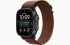 Смарт-часы Apple Watch Ultra 4 49mm, черный титан, ремешок Burgundy Alpine Loop Band