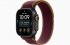Смарт-часы Apple Watch Ultra 4 49mm, черный титан, ремешок Burgundy Trail Loop Band