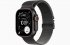 Смарт-часы Apple Watch Ultra 3 49mm, черный титан, ремешок Milanese Black