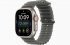 Смарт-часы Apple Watch Ultra 4 49mm, бежевый титан, ремешок Translucent Black Ocean Loop Band