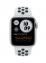 Apple Watch Series SE 40mm, серебристый алюминий, ремешок Nike "чистая платина/черный"