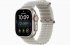 Смарт-часы Apple Watch Ultra 4 49mm, бежевый титан, ремешок Translucent Gray Ocean Loop Band