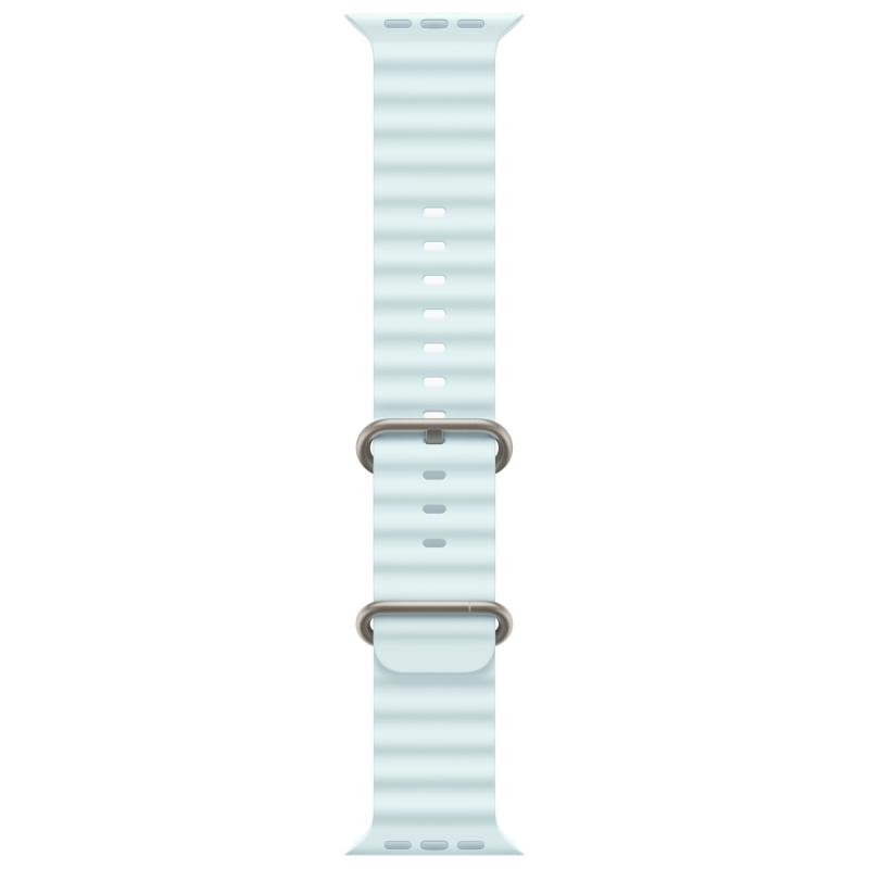 Смарт-часы Apple Watch Ultra 2 49mm, бежевый титан, ремешок Ocean Ice Blue